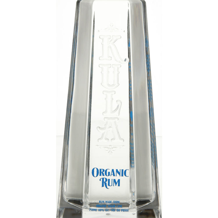 Kula Organic Rum 80 - 750ML - Front Label