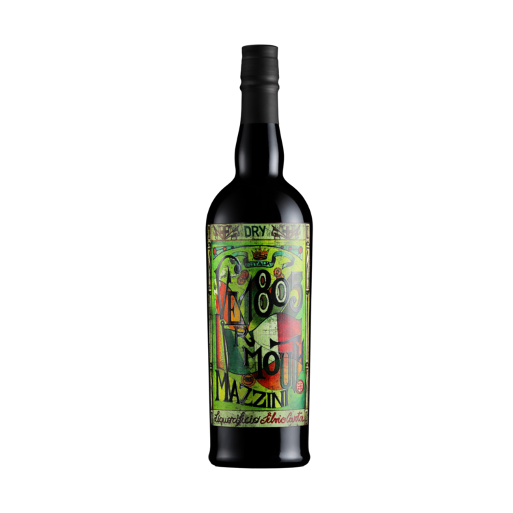 Mazzini Vermouth Dry - 750ML - Front