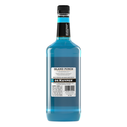Dekuyper Sweet & Sour Island Punch Schnapps Pucker 30 - 1.0L - Back