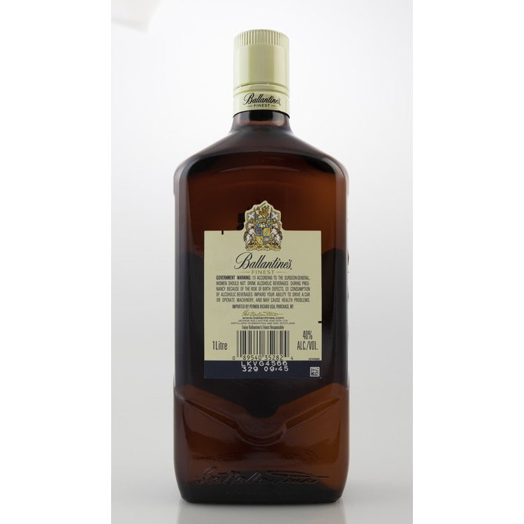 Ballantine's Blended Scotch Finest 80 - 1.0L - Back