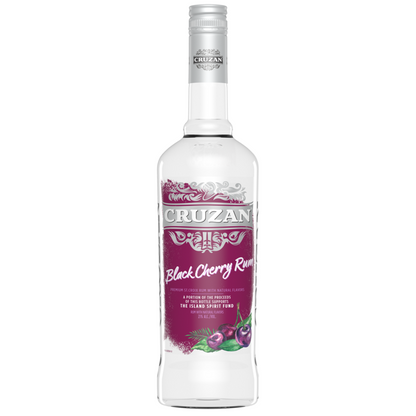 Cruzan Black Cherry Flavored Rum 42 - 750ML - Front