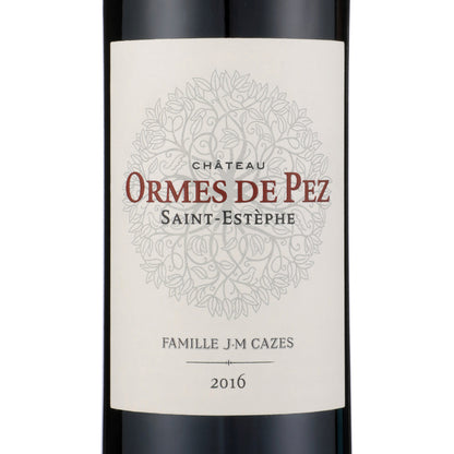 Chateau Ormes De Pez Saint Estephe 2016 Wood Box - 750ML