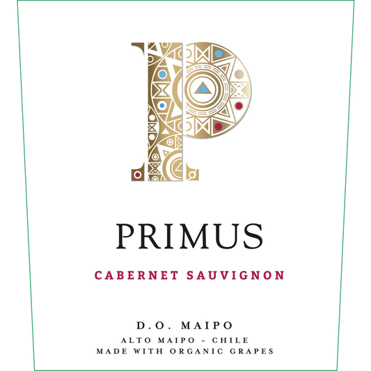 Primus Cabernet Sauvignon Maipo Valley 2021 - 750ML - Front Label