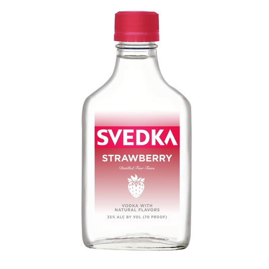 Svedka Strawberry Flavored Vodka 70 - 200ML - Front