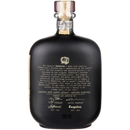 Jefferson'S The Manhattan Barrel Finished Cocktail 68 - 750ML