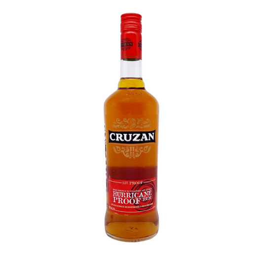 Cruzan Overproof Rum Hurricane Proof Aged Rum 137 - 750ML - Front