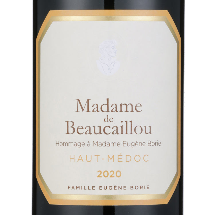 Madame De Beaucaillou Haut Medoc 2020 - 750ML - Front Label