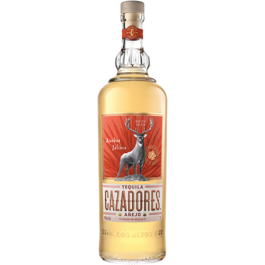 Cazadores Tequila Anejo 80 - 1.0L - Front