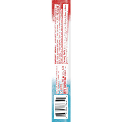 Smirnoff Red White & Berry Flavored Vodka 60 - 1.75L - Back Label