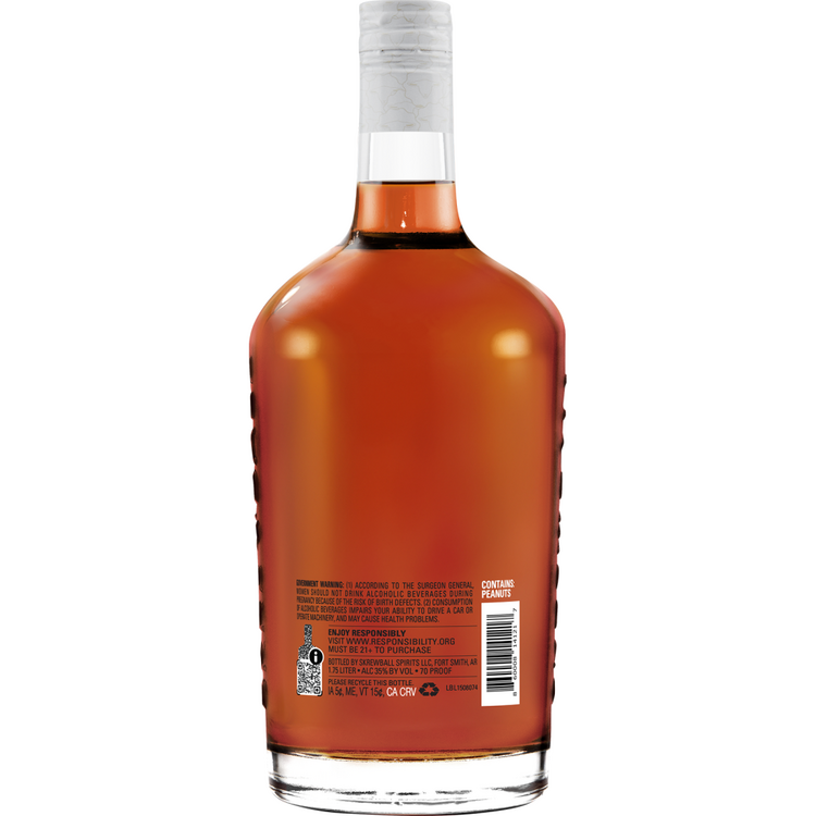 Skrewball Peanut Butter Flavored Whiskey 70 - 1.75L - Back