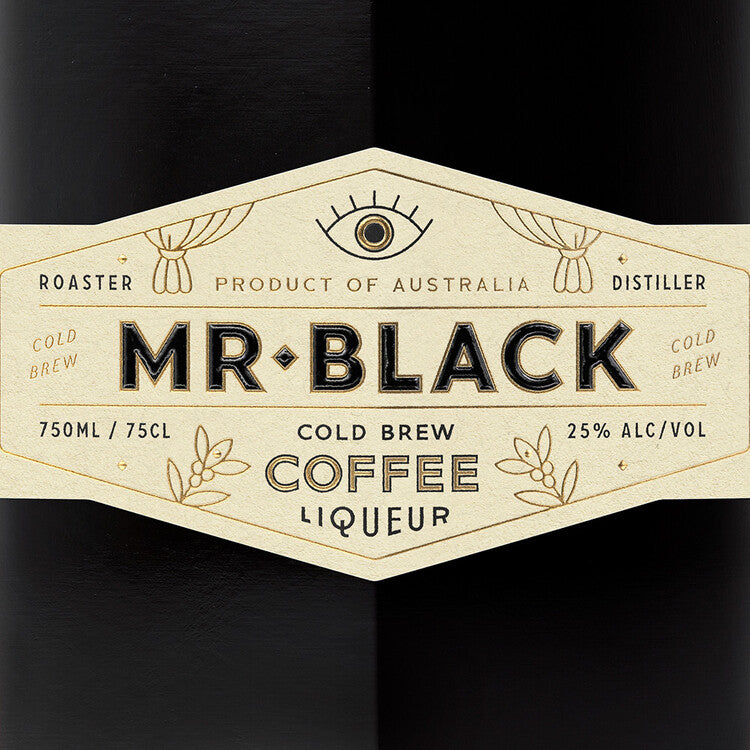 Mr Black Cold Brew Coffee Liqueur 50 - 750ML - Front Label