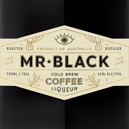 Mr Black Cold Brew Coffee Liqueur 50 - 750ML - Front Label