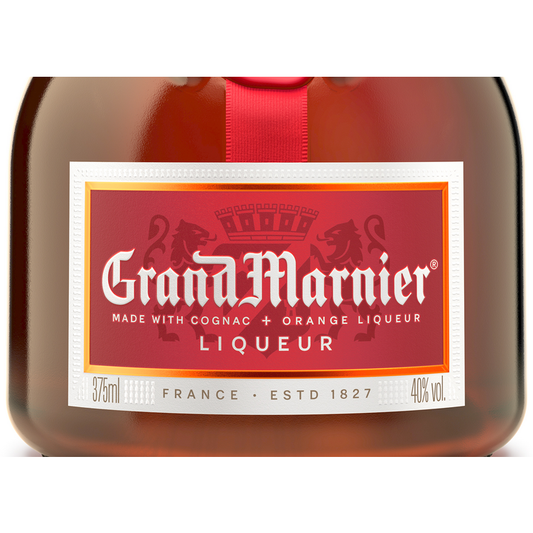 Grand Marnier Cognac & Orange Liqueur Cordon Rouge 80 - 375ML - Front Label