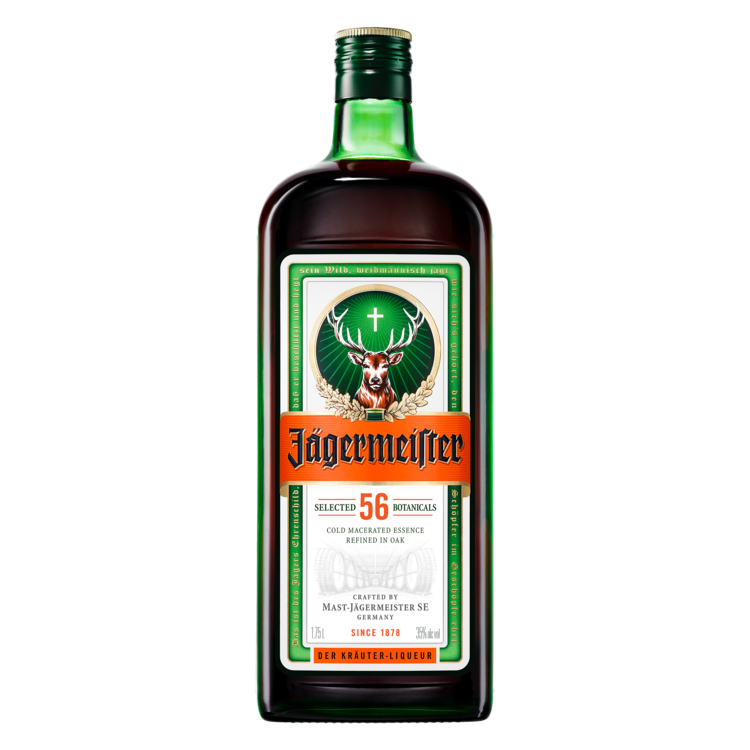 Jagermeister Herbal Liqueur 70 - 1.75L - Front