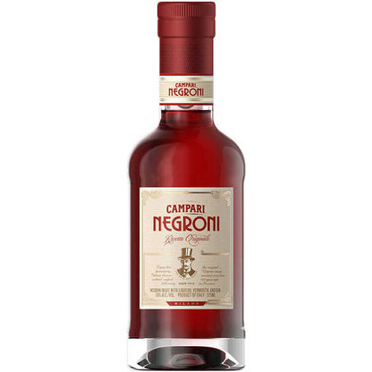 Campari Negroni Cocktail Ricetta Originale 52 - 375ML - Front