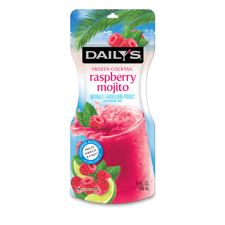 Daily'S Rasberry Mojito Wine Based Cocktail - 10 Z