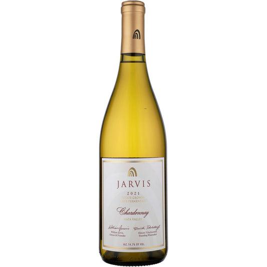Jarvis Chardonnay Cave Fermented Napa Valley 2021 Wood Box - 750ML