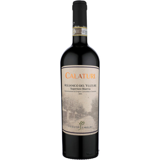 Tenuta I Gelsi Aglianico Del Vulture Superiore Calaturi Riserva 2015 - 750ML - Front