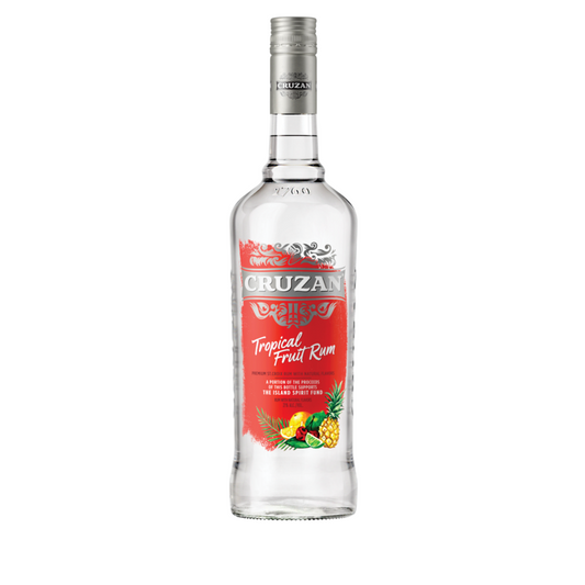 Cruzan Tropical Fruit Flavored Rum 42 - 750ML - Front