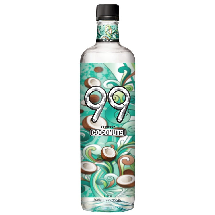 99 Brand Coconut Schnapps 99 - 750ML - Front