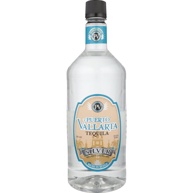 Puerto Vallarta Tequila Blanco 80 - 1.75L - Front