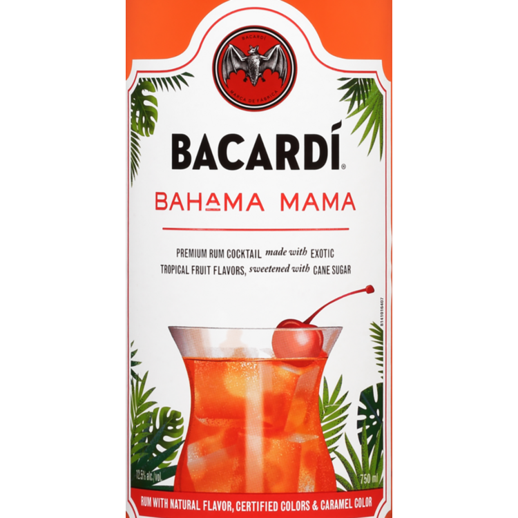Bacardi Bahama Mama Classic Cocktails 25 - 750ML