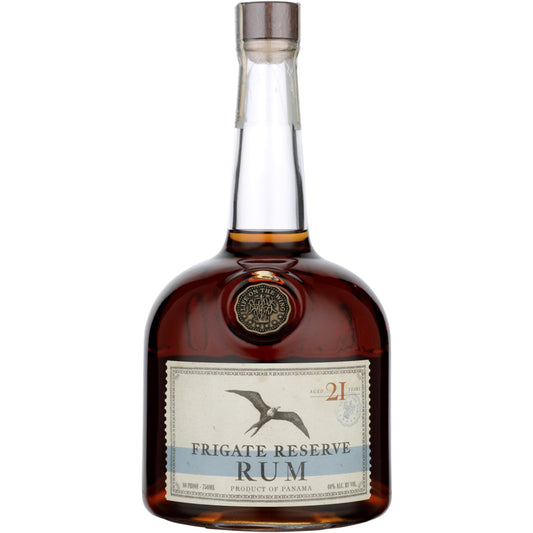 Frigate Reserve Aged Rum 21 Yr 80 - 750ML - Front