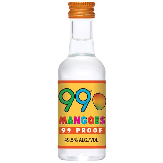 99 Brand Mango Schnapps 99 - 50ML - Front