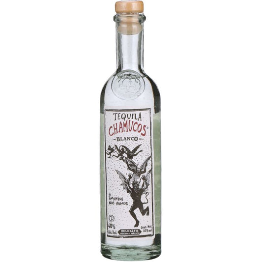 Chamucos Tequila Blanco 80 - 375ML - Front