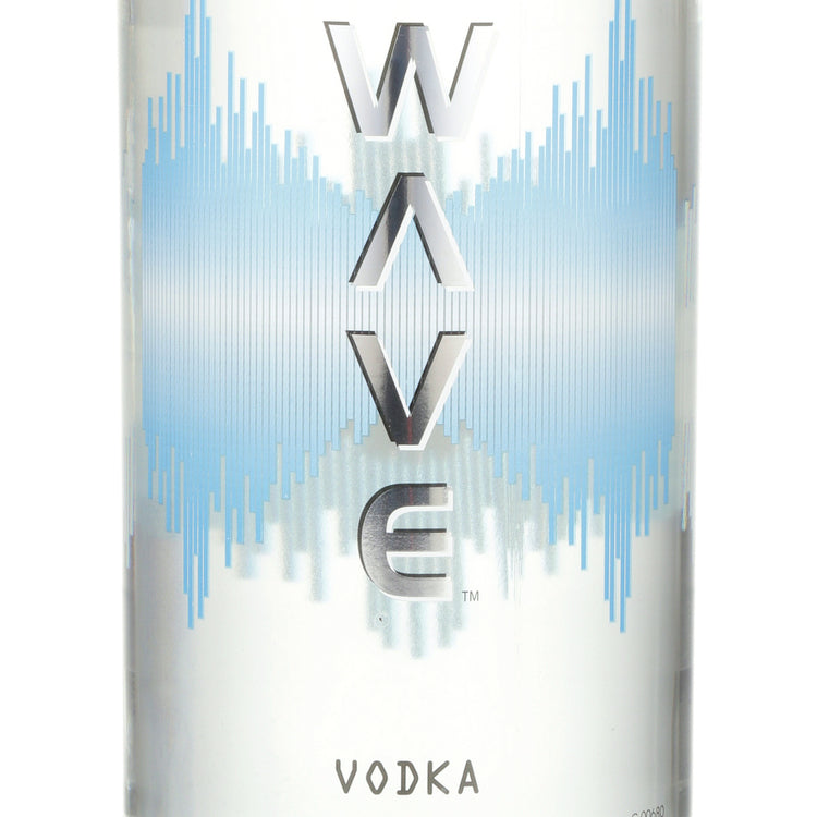 Wave Vodka 80 - 750ML - Front Label