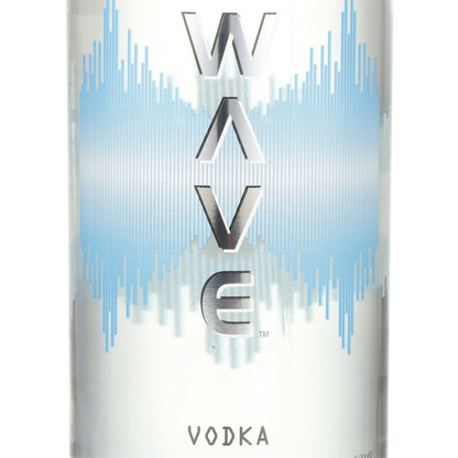Wave Vodka 80 - 750ML - Front Label