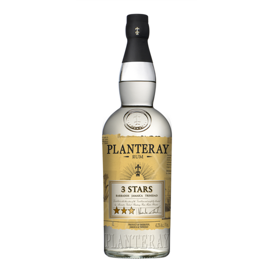 Planteray Light Rum 3 Stars 82.4 - 1.0L - Front