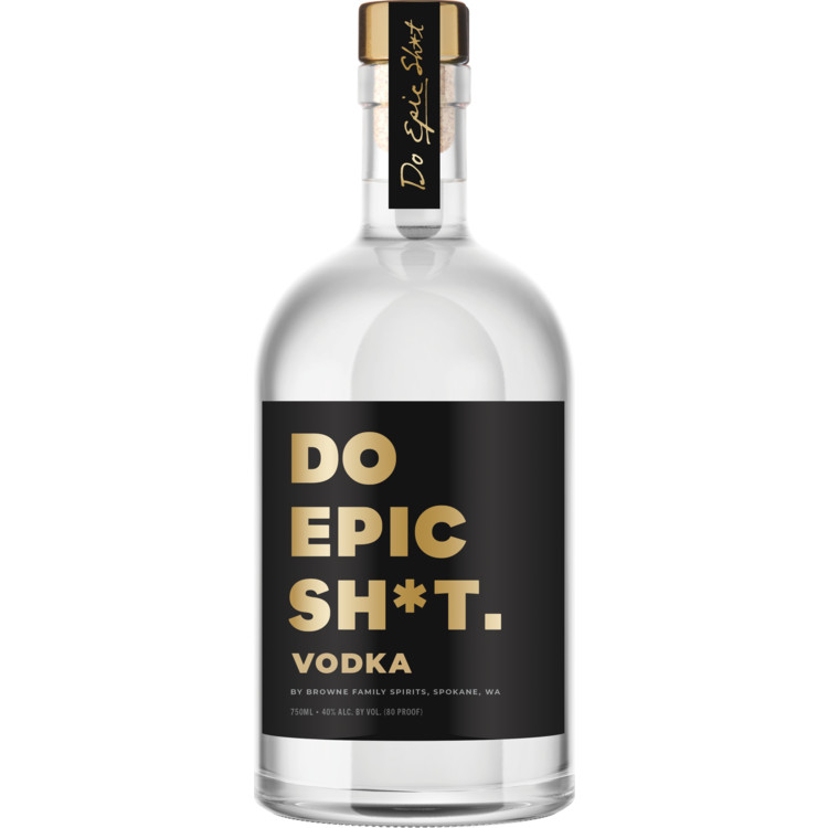 Do Epic Sh*T. Vodka 80 - 750ML - Front