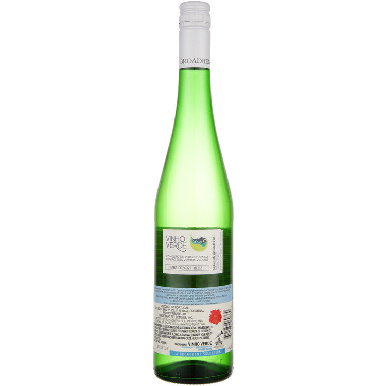 Broadbent Vinho Verde - 750ML - Back