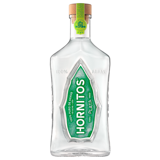 Hornitos Tequila Plata 80 - 1.0L - Front