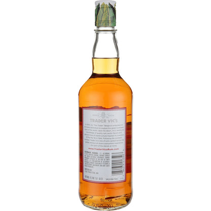 Trader Vic's Spiced Rum 70 - 750ML - Back