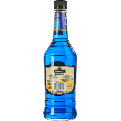 Hiram Walker Curacao Blue 30 - 750ML - Back