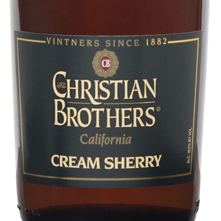 Christian Brothers Cream Sherry California - 750ML - Front Label