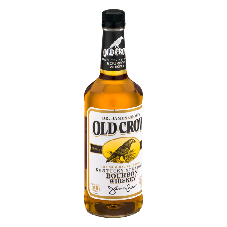Old Crow Straight Bourbon 3 Yr 80 - 750ML - Front Label