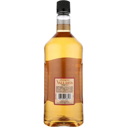 Puerto Vallarta Tequila Gold 80 - 1.75L - Back