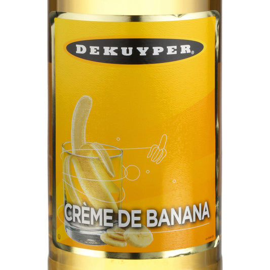 Dekuyper Creme De Banane 48 - 1.0L - Front Label