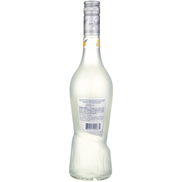 Marie Brizard Yuzu Liqueur 40 - 750ML - Back