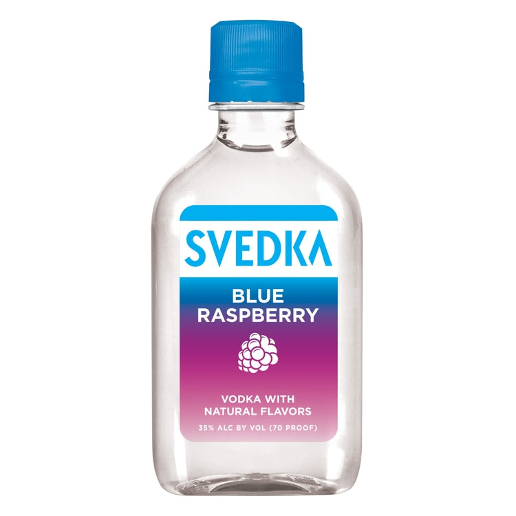 Svedka Blue Raspberry Flavored Vodka 70 - 375ML - Front