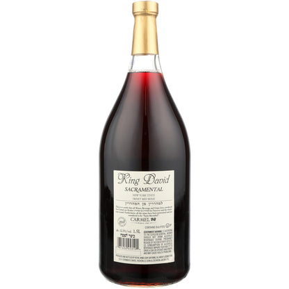 King David Sacramental Wine - 1.5L - Back