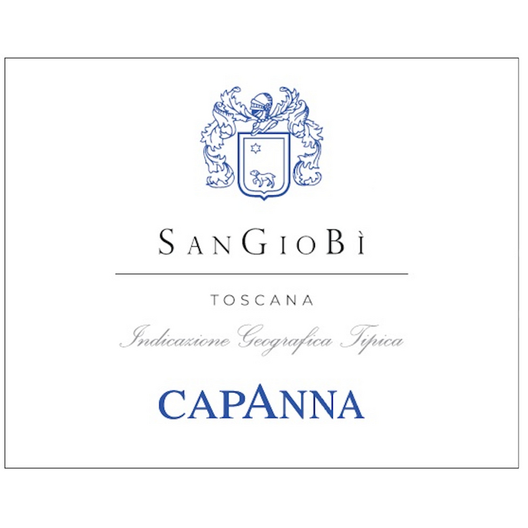 Capanna Toscana Bianco San Gio Bi 2024 - 750ML - Front Label