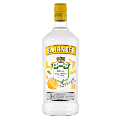 Smirnoff Vodka Citrus Flavored 60 - 1.75L - Front
