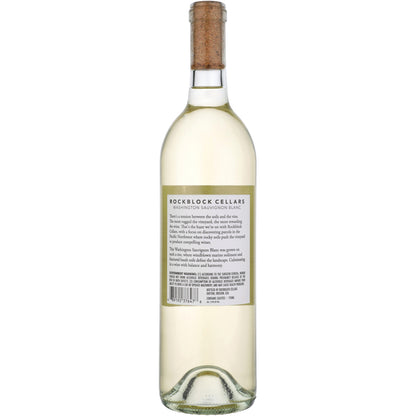 Rockblock Sauvignon Blanc Washington - 750ML - Back