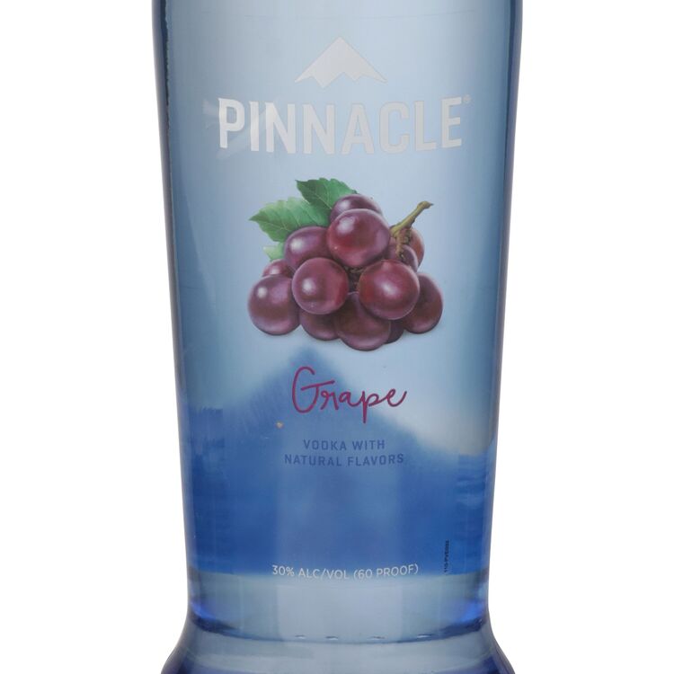 Pinnacle Grape Flavored Vodka 60 - 1.0L - Front Label