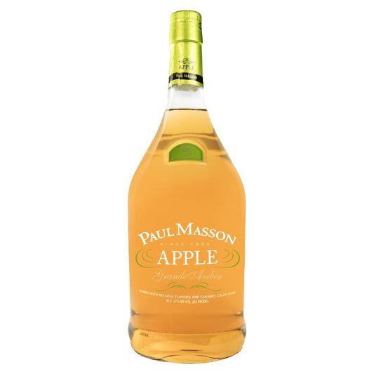 Paul Masson Apple Flavored Brandy Grande Amber 54 - 1.75L - Front