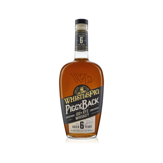 Whistlepig Rye Whiskey Piggyback In New American Oak Barrels 6 Yr 96.5 - 1.0L - Front